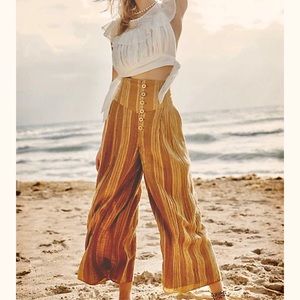 Free People Ochre Summer Pants